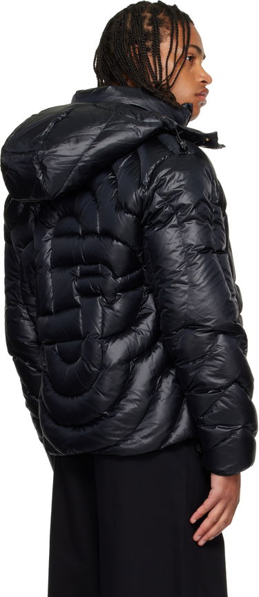 Пухо яке Casablanca Monogram Quilted Nylon Down Puffer Jacket Черно | M-AW25-OT-140-01, 2