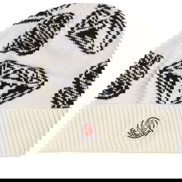 Шапка Moncler Genius x BBC Diamond & Dollar Beanie "Natural" Бяло | 3B000-M1131-02-034, 0
