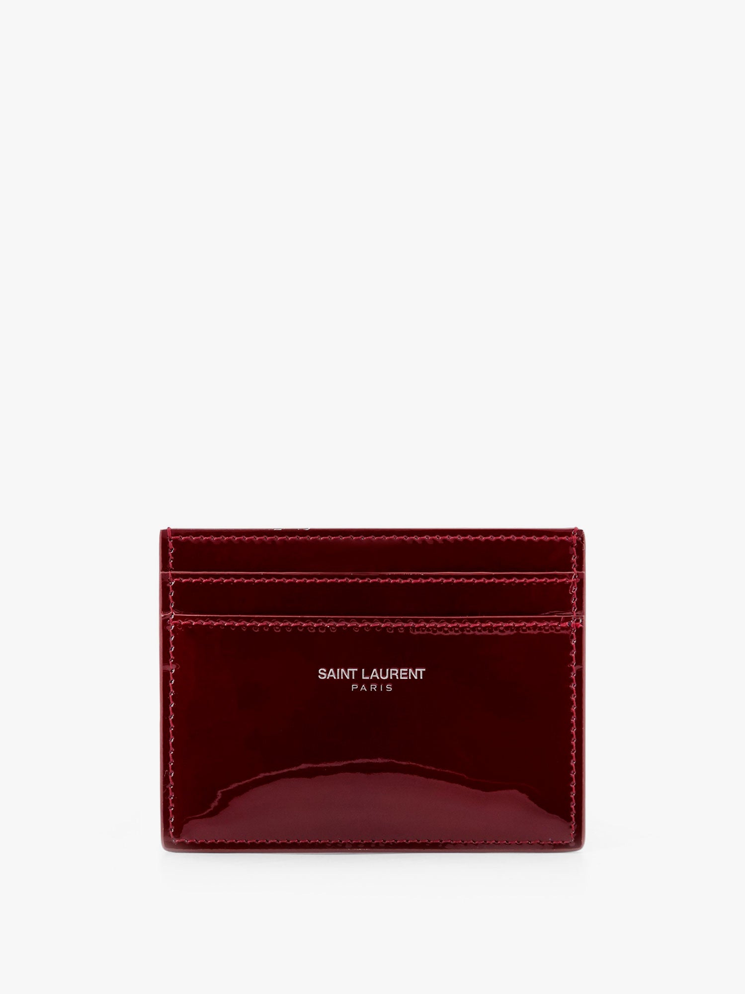 Портфейл Saint Laurent Saint Laurent Patent Leather Card Holder Червено | 375946AAEJV6947, 0