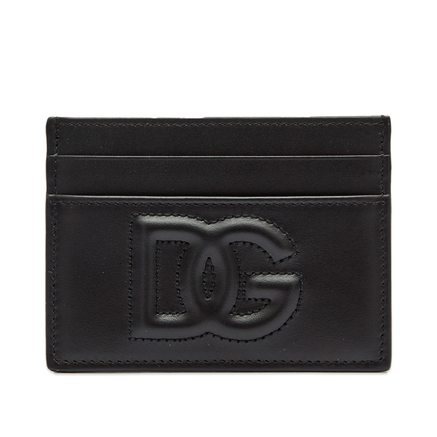 Портфейл Dolce & Gabbana Logo Leather Card Holder Nero Черно | BI0330AG081-80999, 0