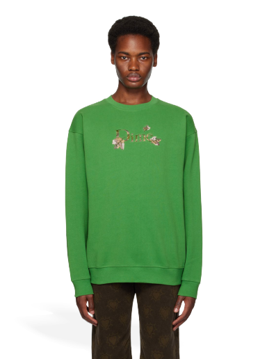 Суитчър Dime Leafy Sweatshirt Зелено | DIME23D1F16GRN