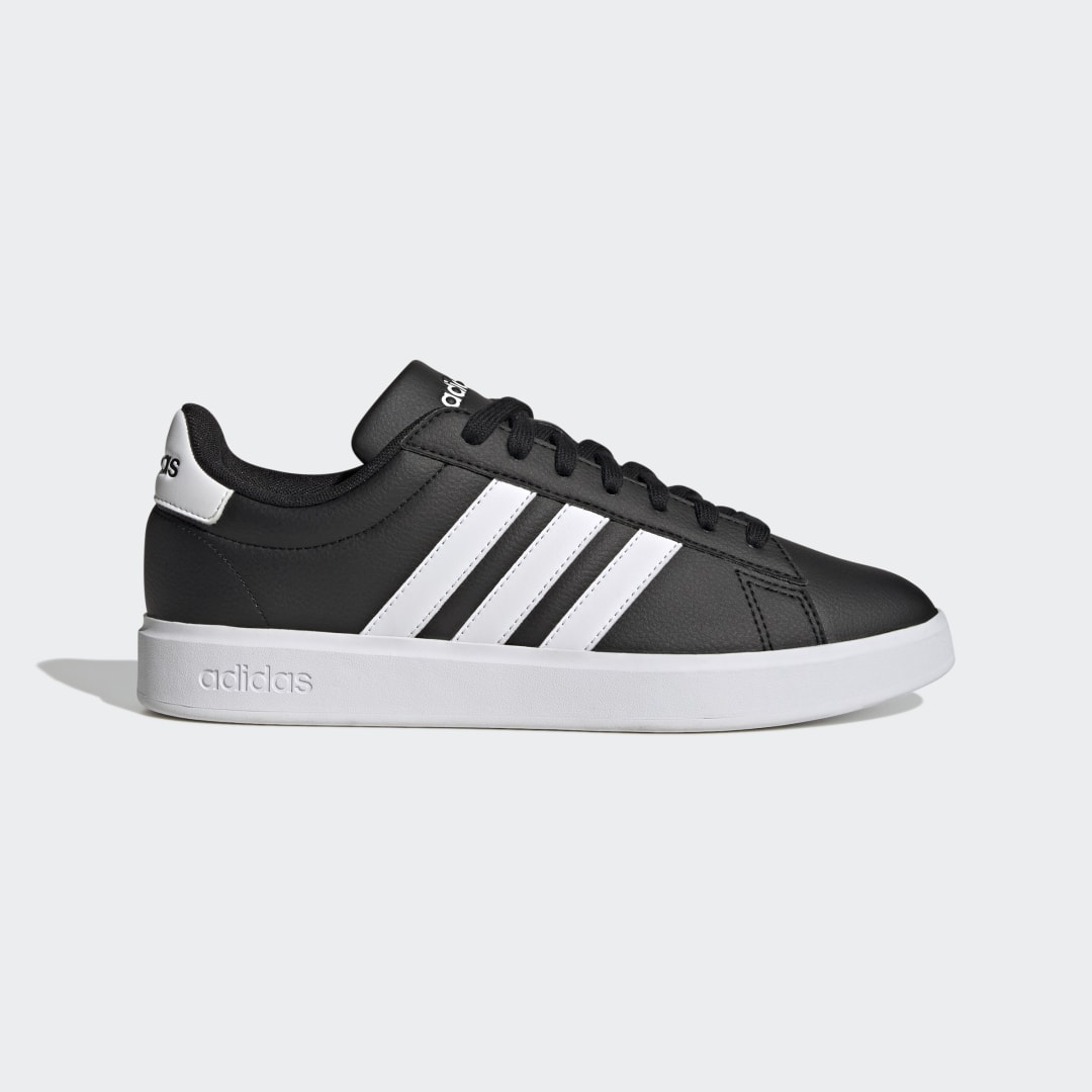 Кецове и обувки adidas Performance Grand Court Cloudfoam Comfort Черно | GW9196, 0