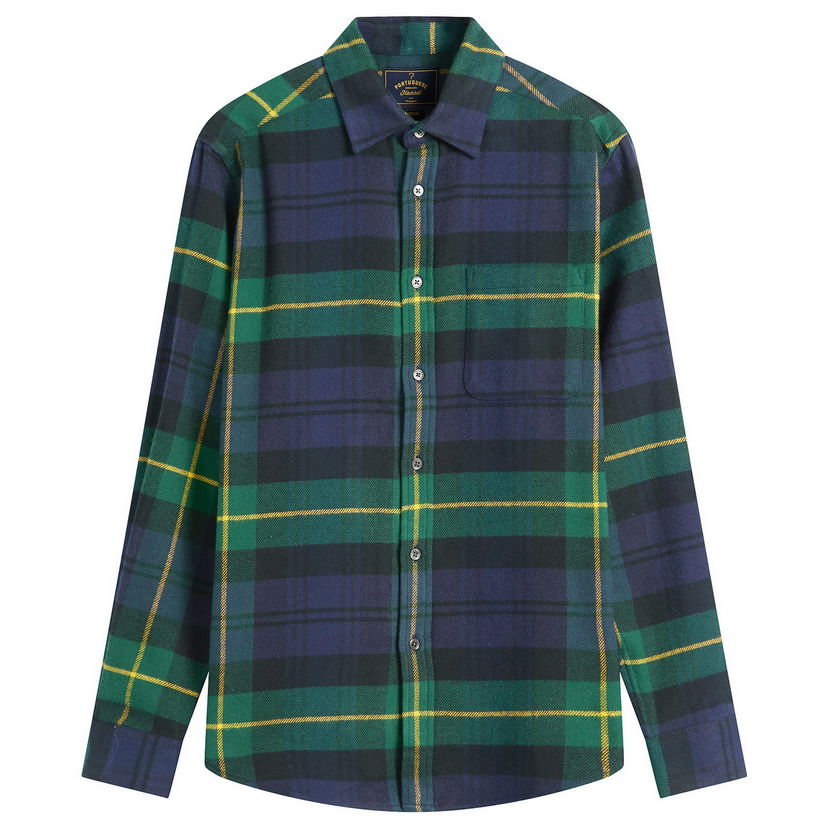 Риза Portuguese Flannel Cabin Flannel Check Shirt Многоцветен | AW25018-NVG