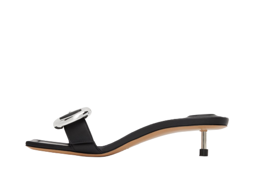 Black Le Chouchou 'Les Sandales Regalo Basses' Heels