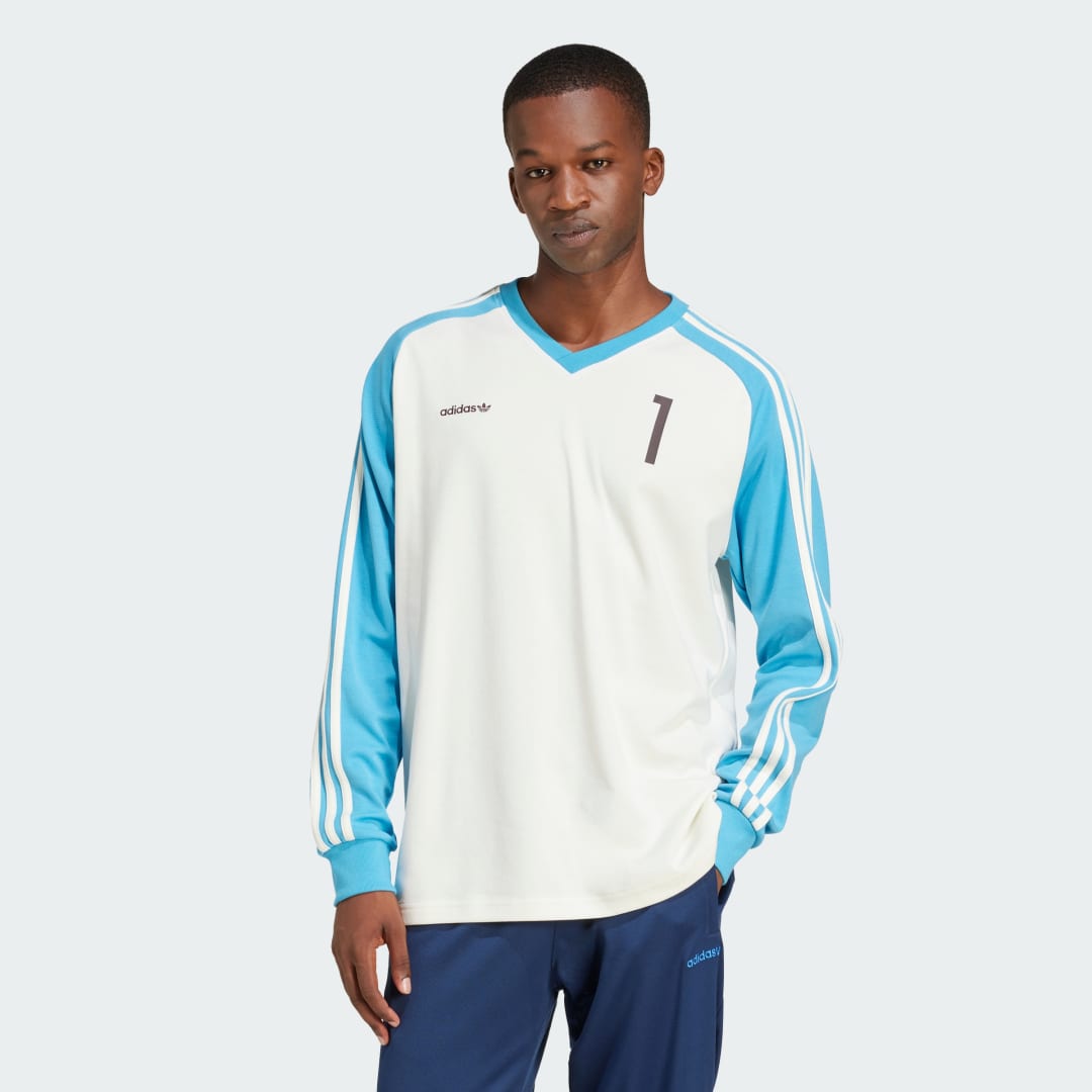 Фланелка adidas Performance Long Sleeve T-Shirt Бяло | JC8374, 0