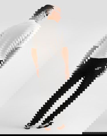 Поло тениска Dolce & Gabbana Knitted Cotton Polo Shirt with DG Milano Emblem Бяло | GXZ02ZJBCIUW0111, 2