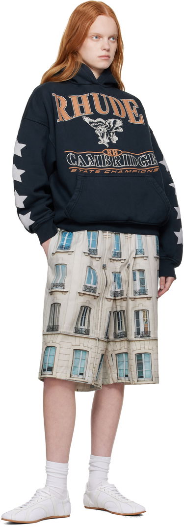 Суитчър Rhude Rhude 'Cambridge State Champions' Graphic Hoodie Тъмно синьо | RHPF25HO10012, 3
