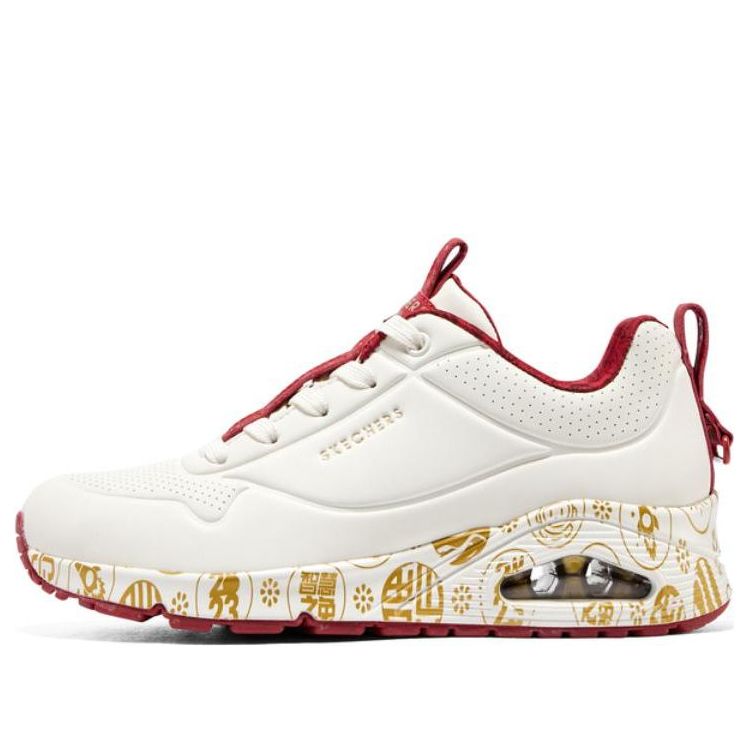 Кецове и обувки Skechers 2023 Year of the Rabbit Uno Celebrat-Airy Бяло | 896164-NTRD