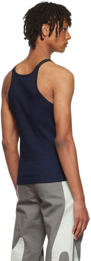 Потник Dion Lee Dion Lee Exclusive Tank Top Тъмно синьо | BLACK RIB, 2