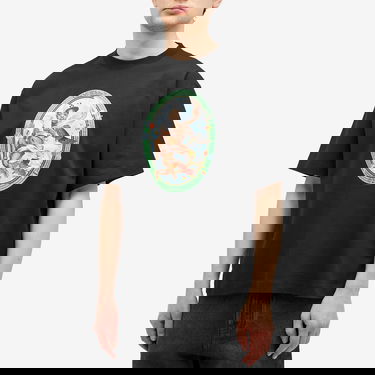 Тениска Off-White Fresco Oval Skate T-Shirt Черно | OMAA120S25JER0021001, 2