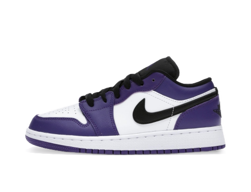 Кецове и обувки Jordan Air Jordan 1 Low "Court Purple" GS Лилаво | 553560-500