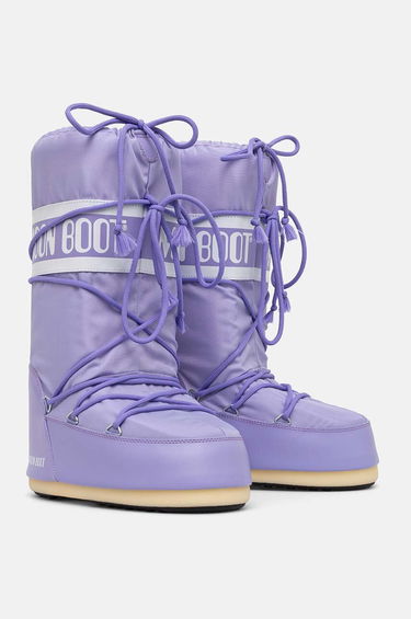 Кецове и обувки Moon Boot MB ICON NYLON Boots Лилаво | 80D1400440.E001, 1