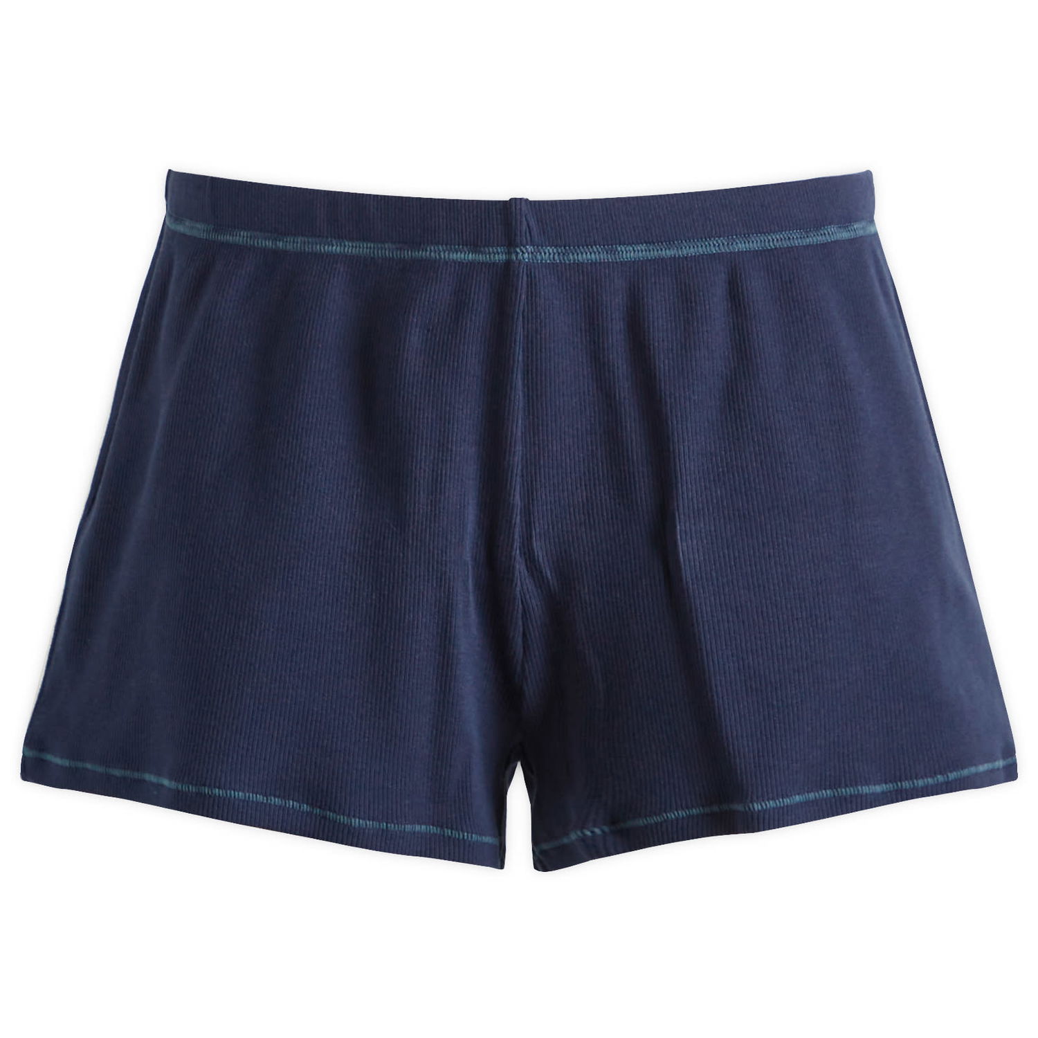 Боксерки SKIMS SKIMS Cotton Rib Loose Short, Size Large Тъмно синьо | SH-SHO-8509W-NAVY, 0