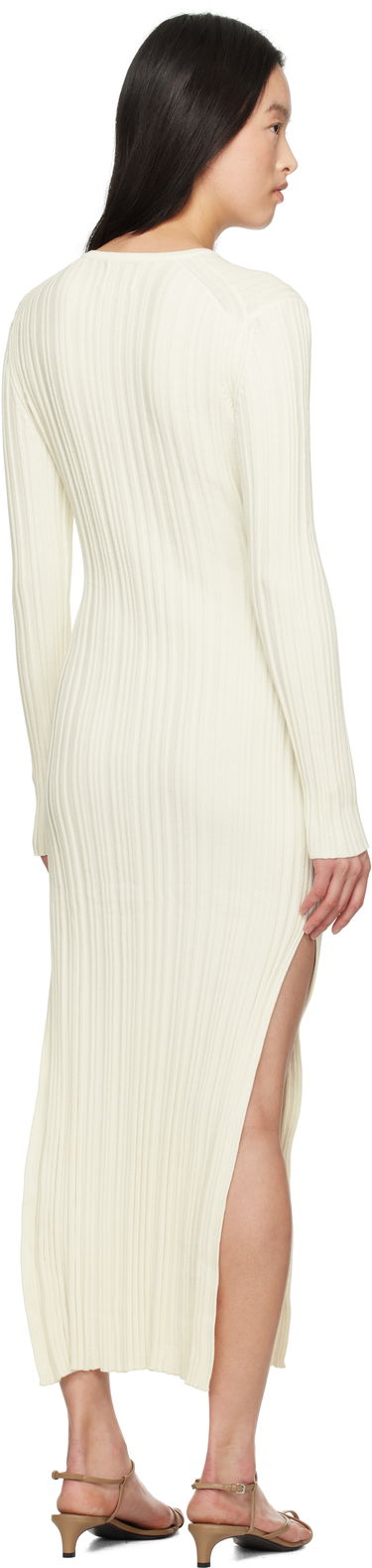 Pокля Loulou de Saison Loulou de Saison Eldara Maxi Dress Бяло | ELDARA, 2