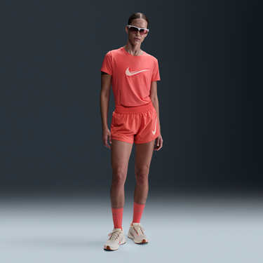 Къси панталони Nike One Dri-FIT Mid-Rise Running Shorts with Liner Оранжево
 | HJ2195-814, 1