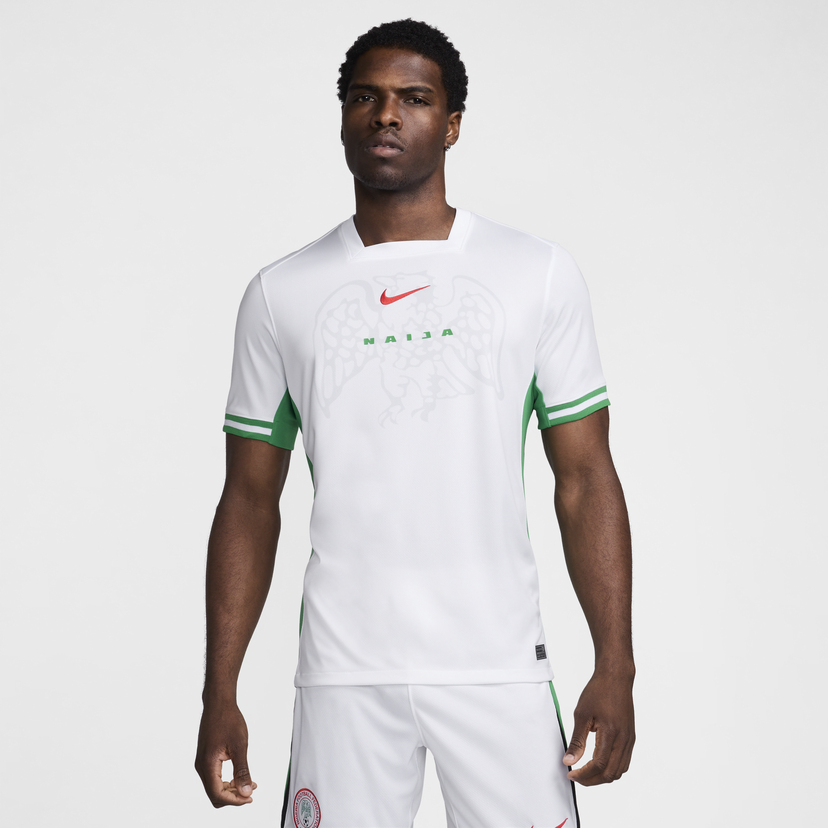 Фланелка Nike Dri-FIT Replica Nigeria 2024/25 Stadium Бяло | FQ8837-100