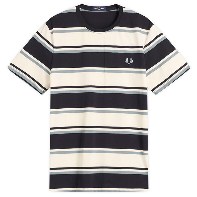 Fred Perry Bold Striped T-Shirt, Size Large