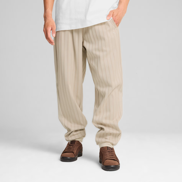 Спортни панталони Puma T7 Striped Track Pants Бежово | 626696-87, 1