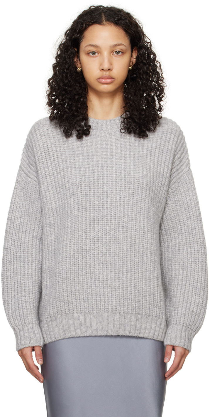 Пуловер Anine Bing Sydney Knitted Sweater Сиво | A-09-0277-023