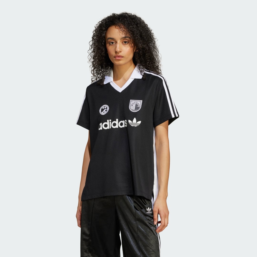 Фланелка adidas Originals Originals R3CD Soccer Jersey Черно | JZ6783, 0