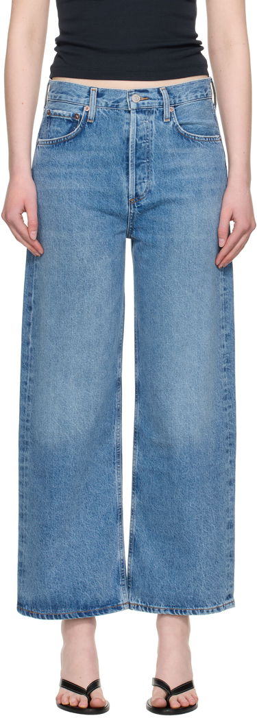 Дънки AGOLDE AGOLDE Ren Wide Leg Jeans Синьо | A9191-1765, 0