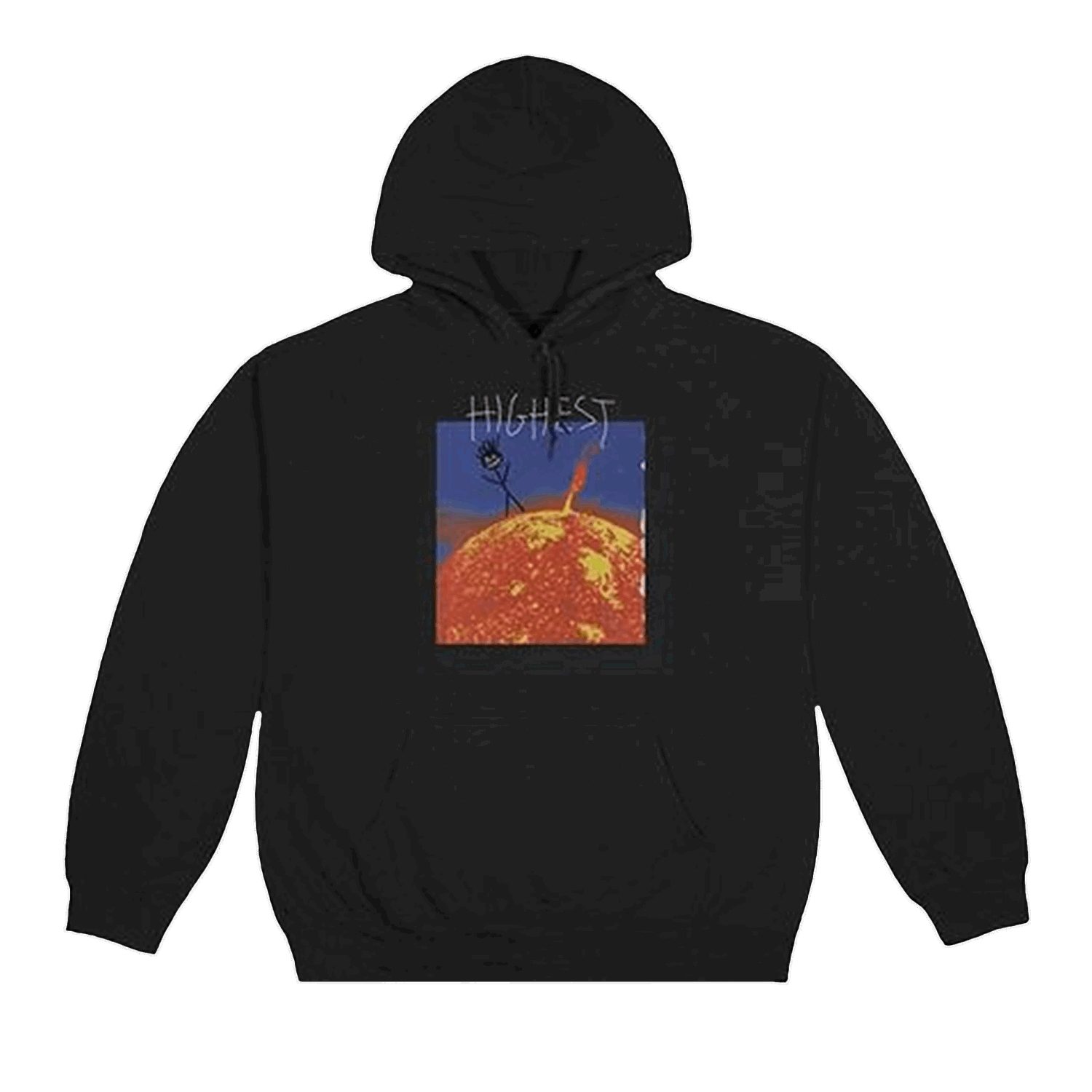 Суитчър Cactus Jack by Travis Scott Highest In The Room Sun Hoodie Черно | TS HITR SUN HOODIE BLAC, 0