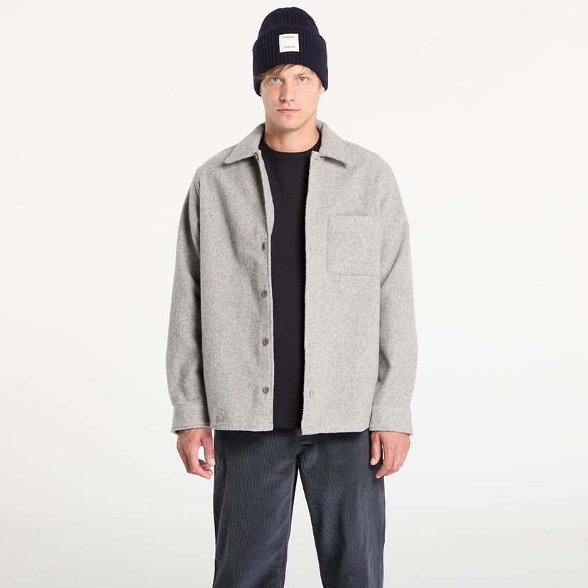 Яке Samsoe Samsoe Samsøe Samsøe Sadamon Overshirt Сиво | M25300027_170205TCX