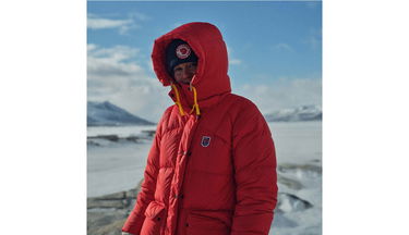 Парка FJÄLLRÄVEN Long Down Parka Червено | F86126-334, 4