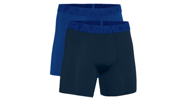 Боксерки Under Armour Tech Mesh 6in 2-pack Boxers Тъмно синьо | 1363623-400, 1
