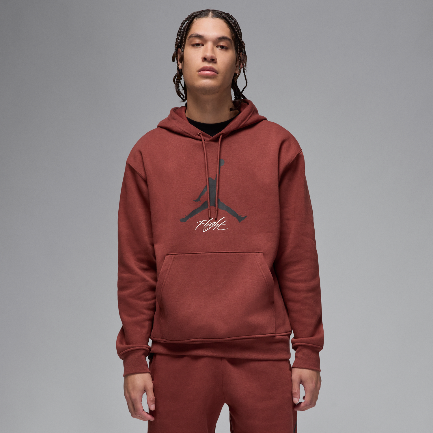 Суитчър Jordan Jordan Essentials Fleece Hoodie Кафяво | FD7545-231, 0