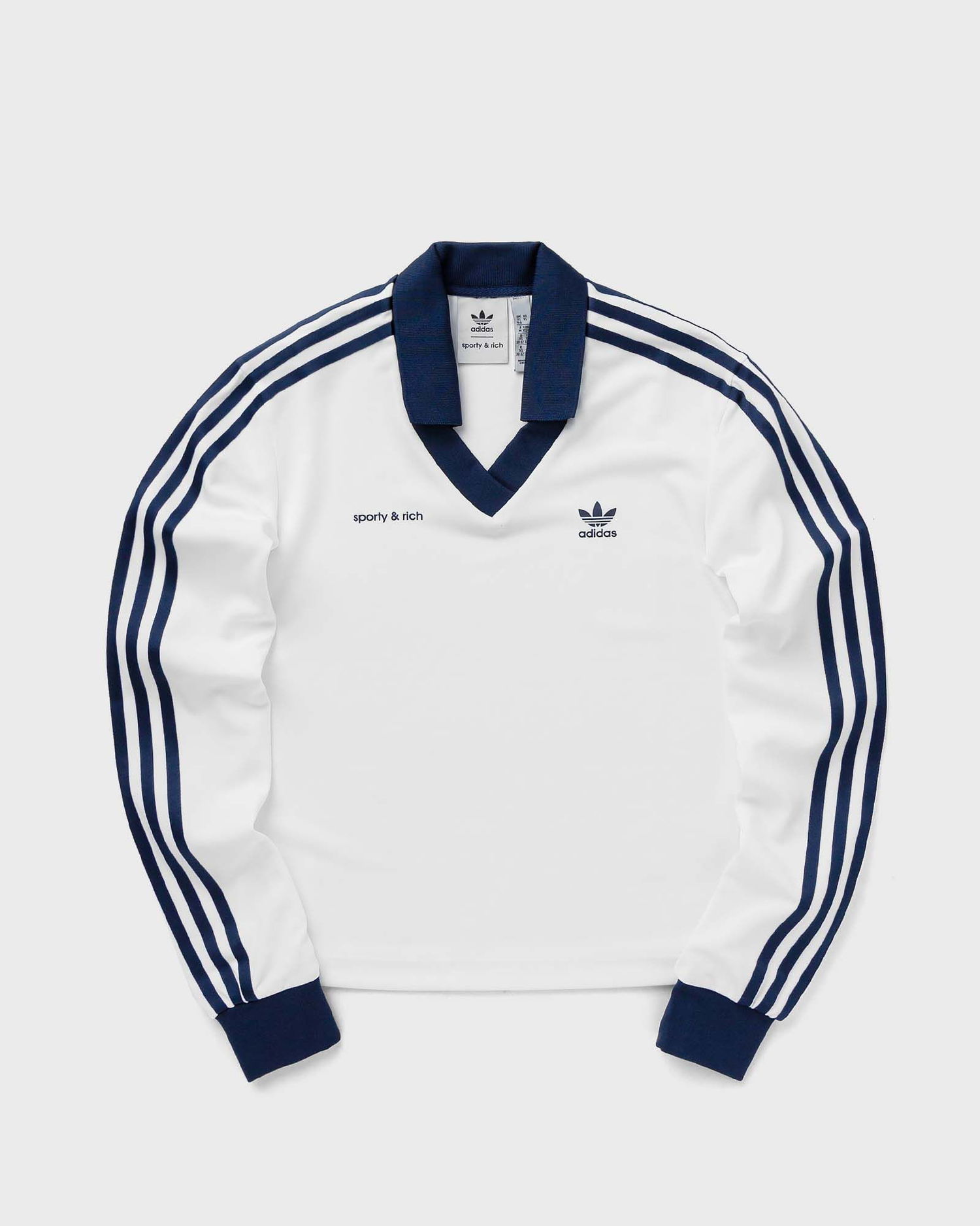 Фланелка adidas Originals Sporty & Rich x SOCCER Jersey Бяло | JI9276, 0