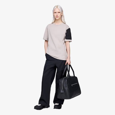 Leather Weekender Black Universal, 6