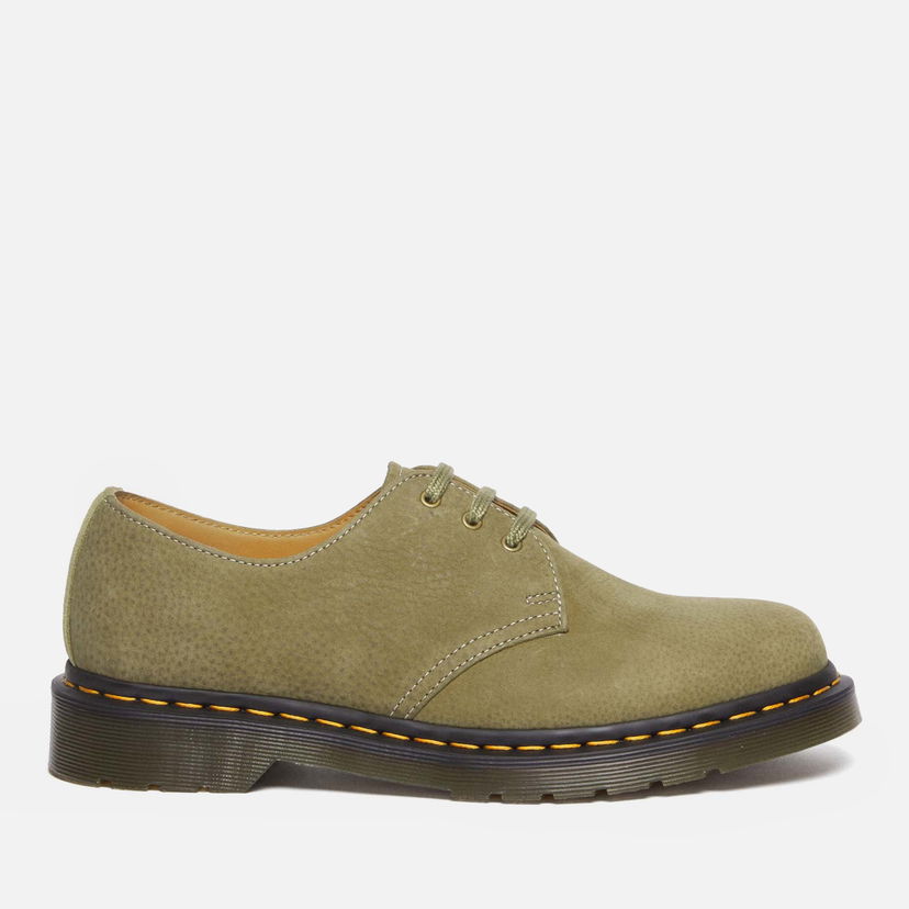 Кецове и обувки Dr. Martens Men's 1461 Nubuck 3-Eye Shoes - Кафяво | 31698357