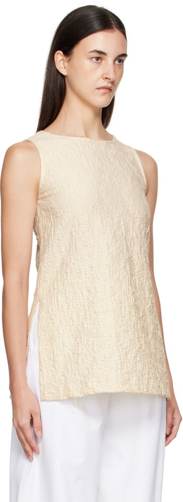 Потник Max Mara Max Mara Textured Sleeveless Top Бежово | 2521946058600, 1