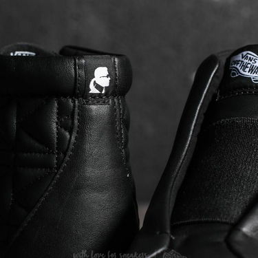 Кецове и обувки Vans x Karl Lagerfeld Sk8-Hi Laceless Platform Chain/ K Quilt Черно | VN0A3DQ7OEL, 6