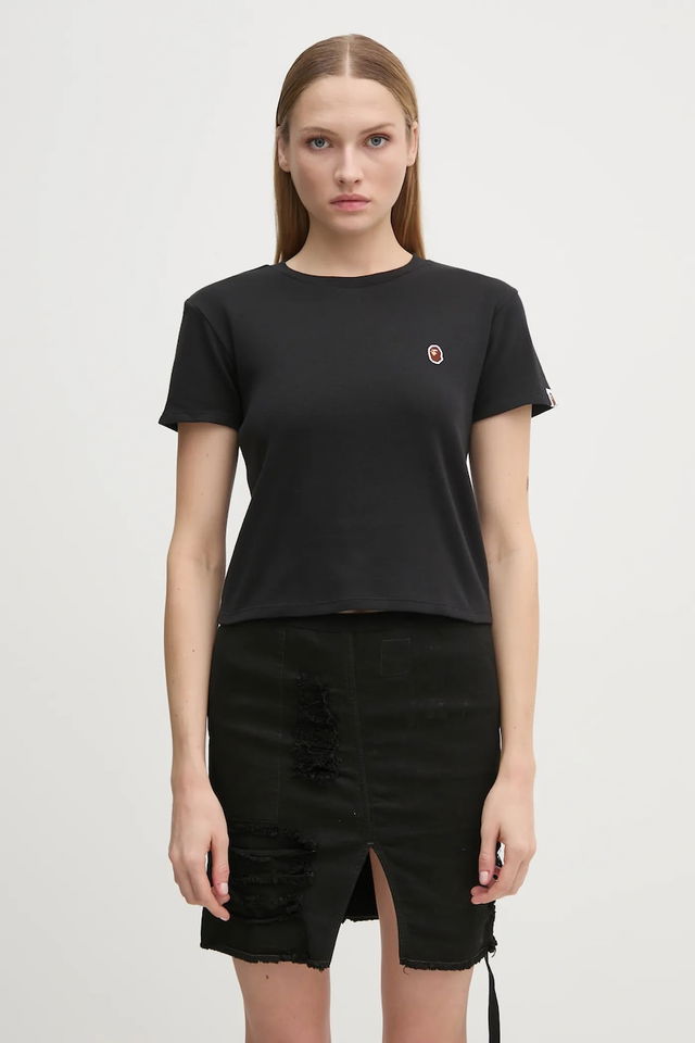 A Bathing Ape ONE POINT MINI Cropped T-Shirt
