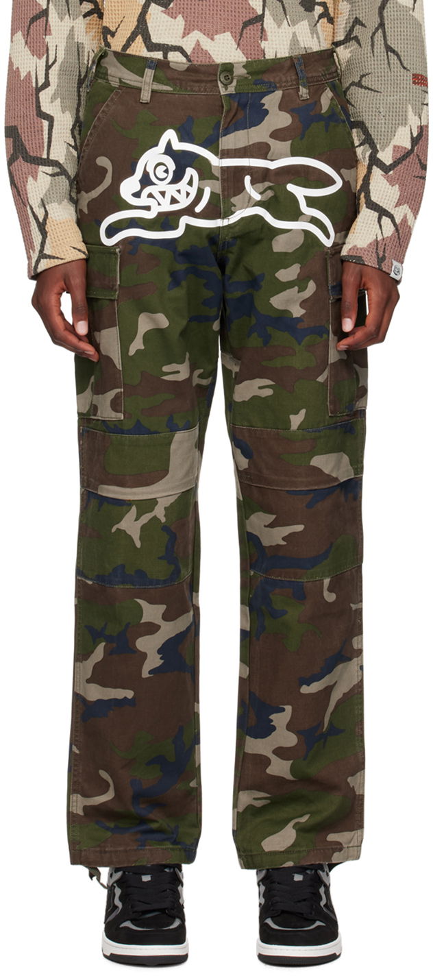Карго панталони BBC IceCream ICECREAM Running Dog Cargo Pants Зелено | IC24209, 0