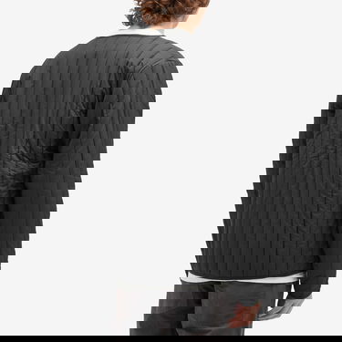 Яке Rains Banja Liner Quilted V-Neck Jacket with Zippered Chest Pocket Черно | 21670-01, 3