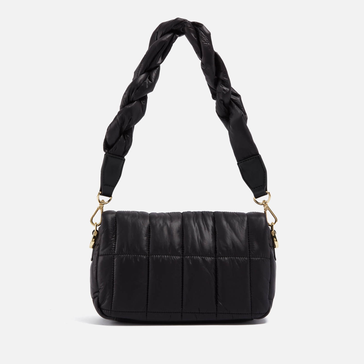 Дамска чанта Moschino Love Moschino Thin Air Quilted Shell Shoulder Bag Черно | JC4142PP1HLJ100A, 0