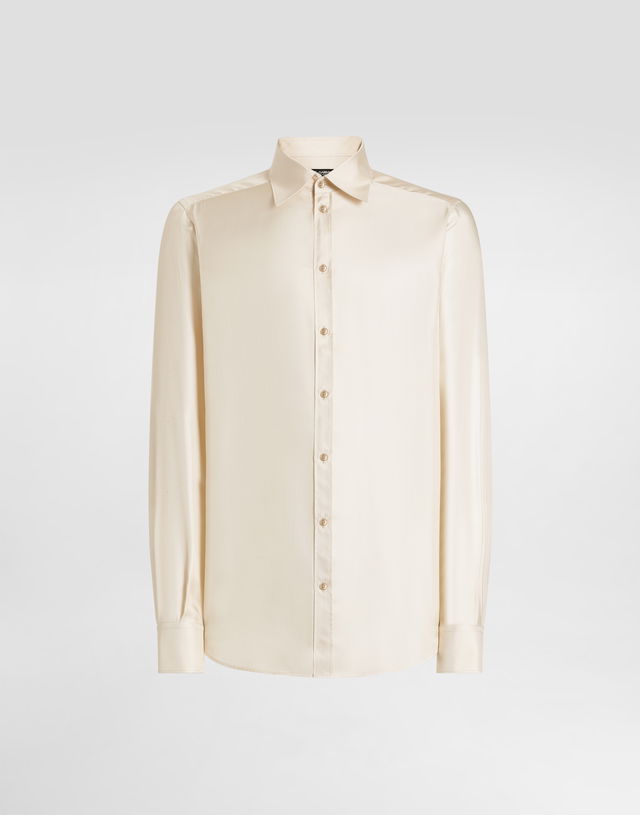Dolce & Gabbana Martini Silk Twill Shirt