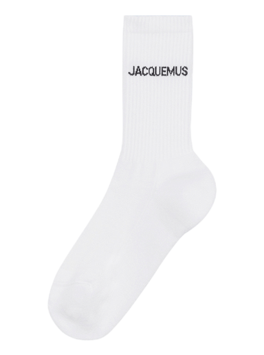 Чорапи Jacquemus Les Chaussettes Socks Бяло | 213AC003 5000 100