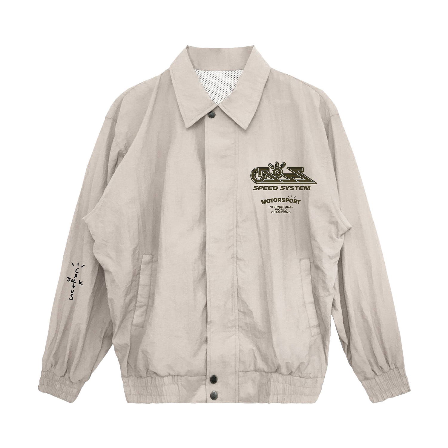Ветровка Cactus Jack by Travis Scott Performance Windbreaker Бежово | CJJ6 OJ24 BEIG, 1