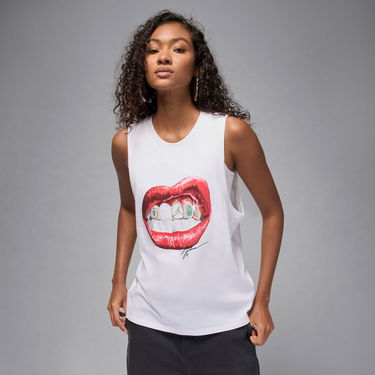 Потник Jordan Flight Sleeveless Graphic Tee Бяло | HV0223-100, 1