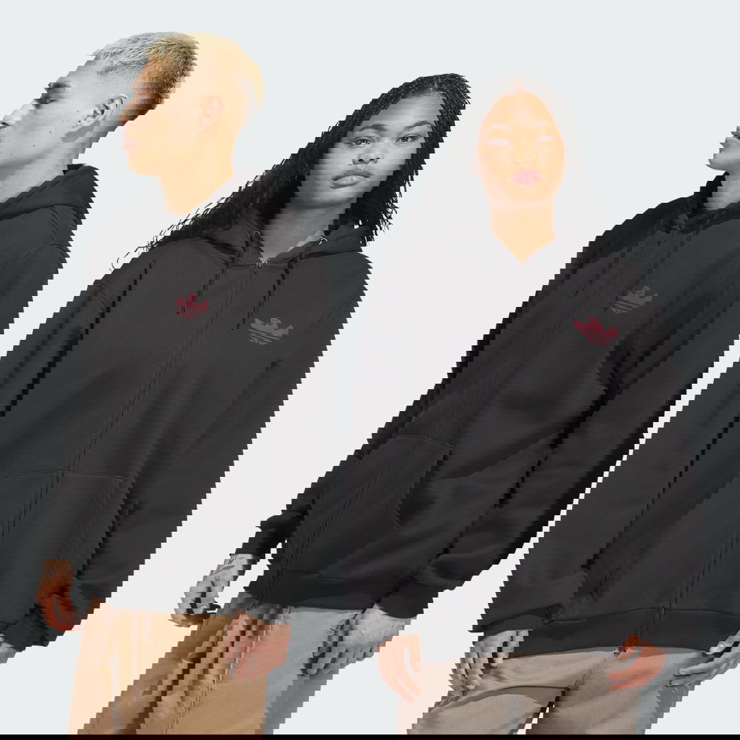 Суитчър adidas Performance Shmangry Zip Up Graphic Hoodie Черно | JX5456, 0