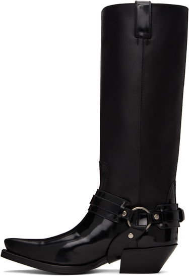 Облекло Versace Versace Texano Knee-High Boots Черно | 1016746_1A12155_1B00I, 2