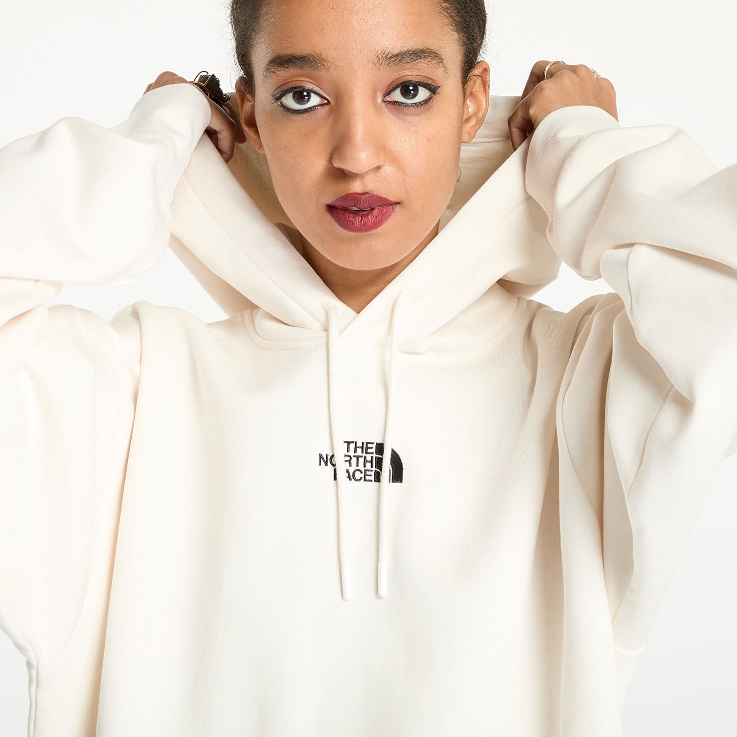 Суитчър The North Face Essential Oversize Hoodie White Dune Бяло | NF0A89ENQLI1, 1