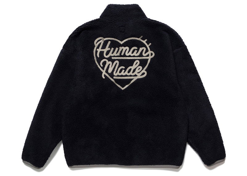 Суитчър Human Made Fleece Pullover Тъмно синьо | HM24JK028, 0