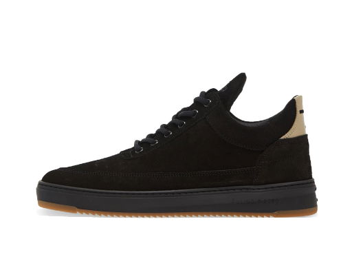 Кецове и обувки Filling Pieces Low Top Ripple Suede Черно | 25122791861