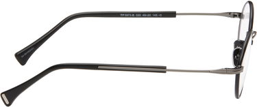 Слънчеви очила Tom Ford Tom Ford Round Blue Block Glasses Черно | FT5973-B_49020, 1