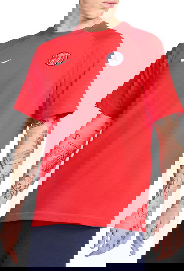 Тениска Nike PSG M NK TRAVEL SS TOP ESN Червено | fz7211-657, 0